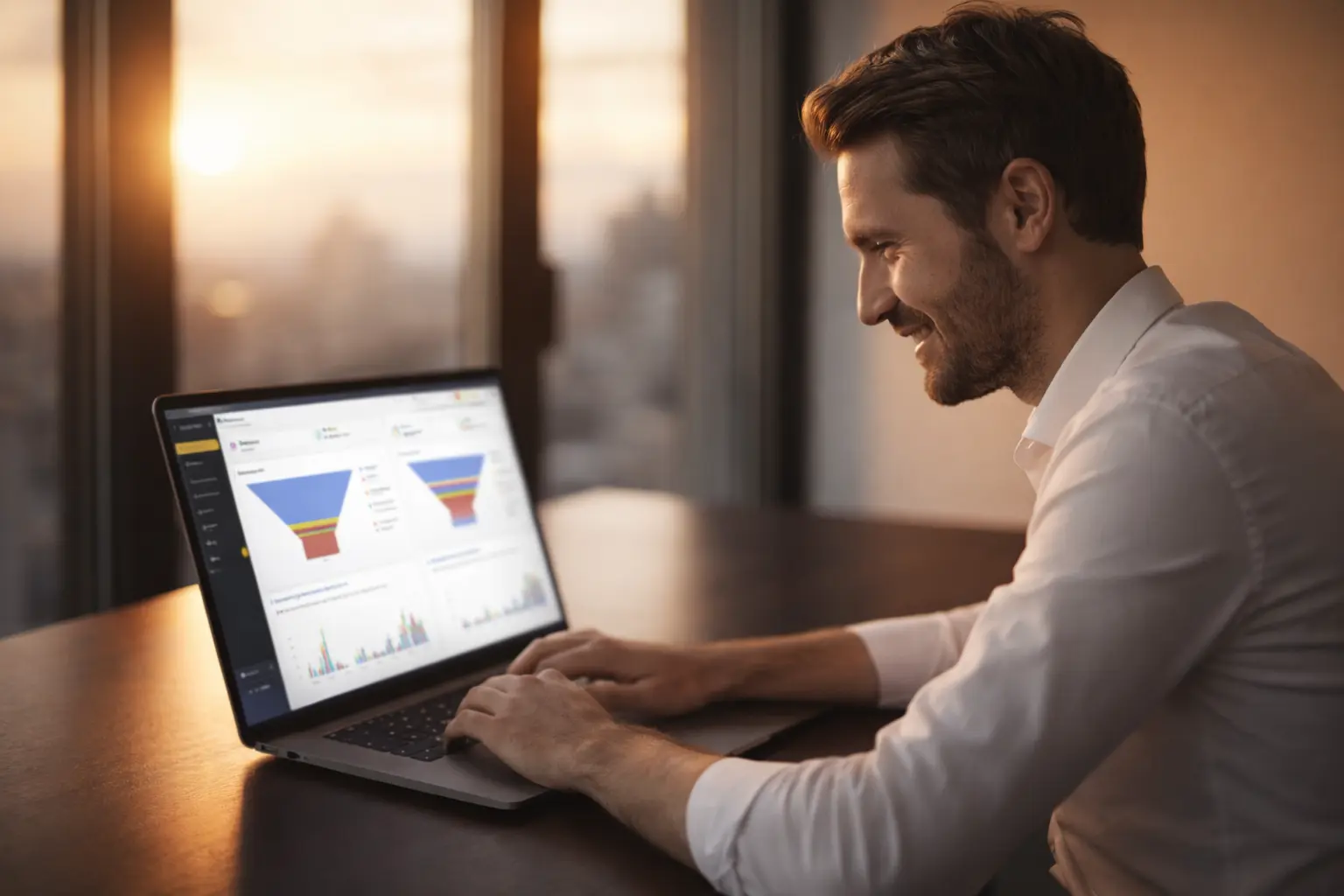 Custom real estate CRM system built by H.V.A for Moroccan businesses