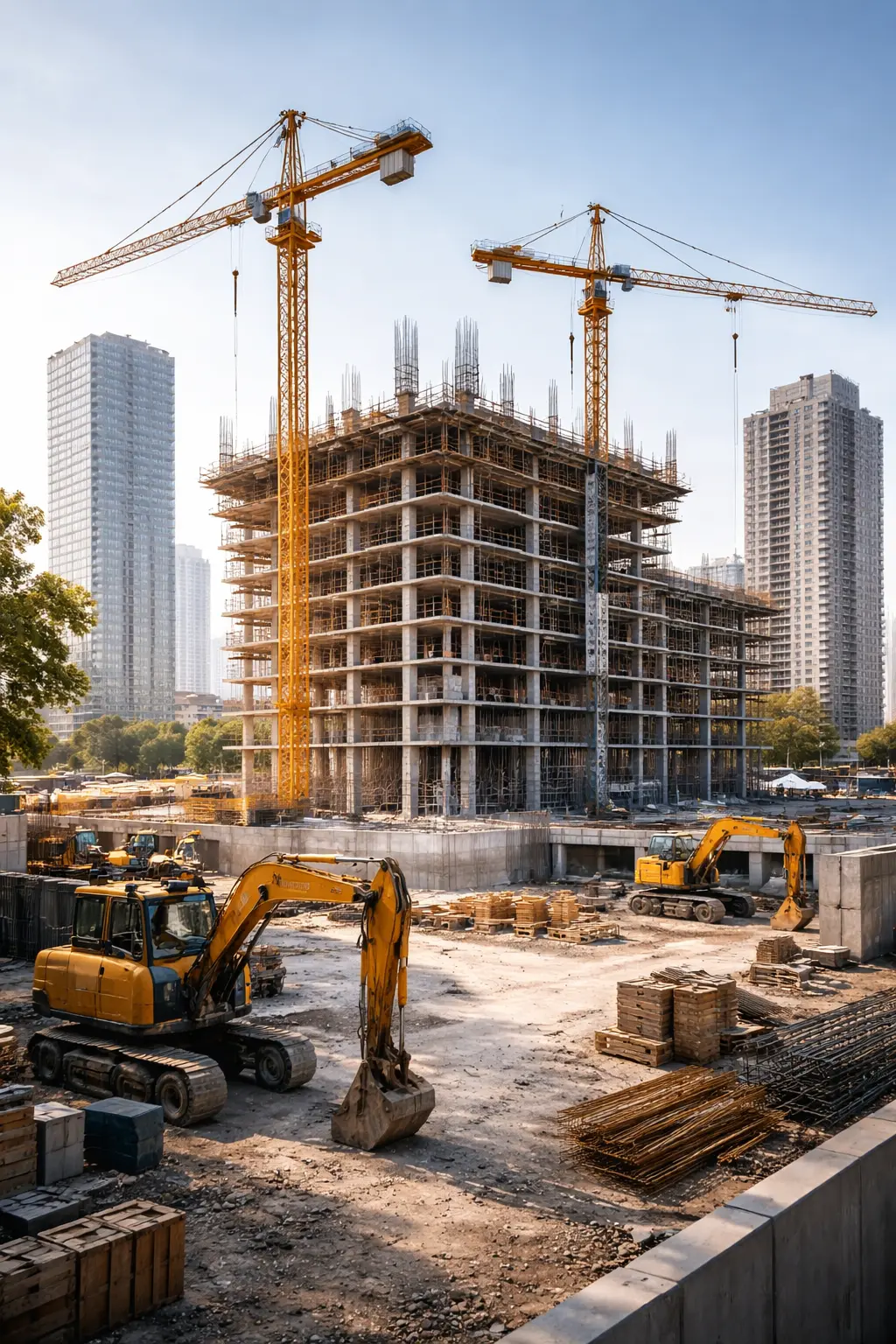 Construction project management automation Morocco